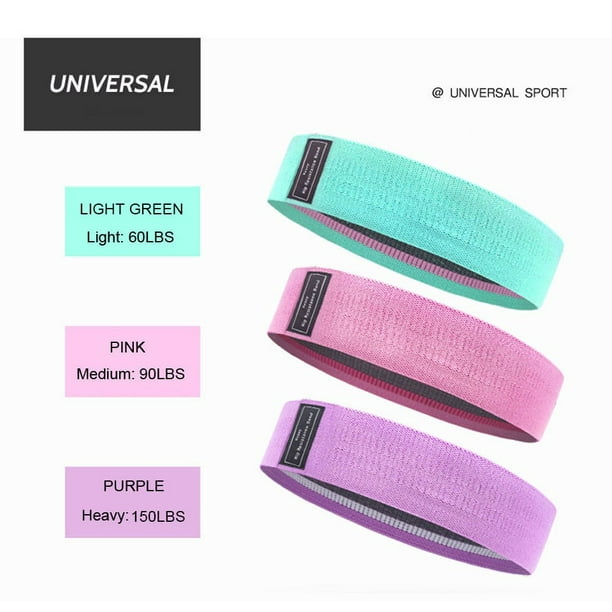 Resistance loop bands set Strength fitness Gym exercise Yoga workout Pull up
